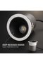 إضاءة سقف LED دائرية من YATAI LIGHTING، مصباح سقف غائر بقوة 12 واط، عبوة من 4 قطع - 5