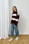 Striped Knitwear Sweater 99-9007 - 2
