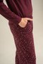 Modal Cotton Soft Textured Women's Pajama Set Long Sleeve Plus Size Option - 6