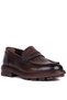 - Genuine Leather Brown Casual Men's Shoes 500-7068 - 2