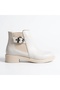 Zrjb04 premium zippered elastic orthopedic women's boot - cream - 2