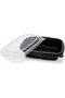 Food Storage Containers 500cc with Lids, 10 Pack Reusable Meal Prep Containers, BPA-Free Plastic Food Containers, Microwave, Freezer & Dishwasher Safe for Meal Prep, Food Storage & Takeaway - 4