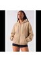 Unisex Trend Oversize Hooded Jacket/Cardigan with a Straight Fit