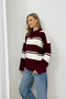 Striped Knitwear Sweater 99-9007 - 4