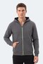 Kishan I Men's Hooded Dark Gray Sweatshirt - 7