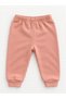 Baby Girl Teddy Bear Embroidered Polka Dot 2-Piece Set 100% Cotton Combed Cotton 3-18 Months - 4