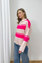 Striped Knitwear Sweater 99-9007 - 5