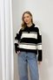 Striped Knitwear Sweater 99-9007 - 4