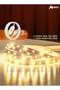 MODI 3M LED Strip Light Warm White 3000K USB Powered with Switch, 60 LEDs/M Flexible Tape Light with - 2