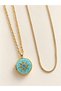 Marlowe Sun Figured Double Vintage Necklace Set Women's Turquoise - 5