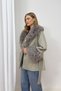 Fur Detailed Cashmere Coat 6-1607 - 7