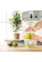 Push Dynamic Manual Chopper Rondo (Transparent Mica Crystal Bowl with 3 Blades 700 ml) - 5