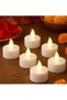 ZAYO LED Tealight Candles Battery Operated Flameless Tea Light Candles for Home & Table Decoration - 2