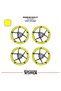 Taycan Style 17 Inch Motorcycle Wheel Sticker Set – Compatible with Naked & Racing Models - 2