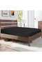 Siesta Zen Microfiber Fitted Bed Sheet 30cm Deep Pocket Wrinkle-Resistant Machine Washable, Soft, Co - 2