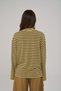 Mist Striped Basic Green T-Shirt - 5