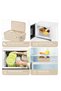 LIVVY Bento Box, Leakproof Lunch Box with 3 Compartments & Utensils, BPA-Free, Microwave Safe, Elega - 4