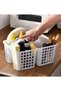 JoyousSto Portable Shower Caddy Basket with Compartments Cleaning Supplies Organizer with Handle Pla - 5