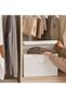 Hanayo Large Storage Bins with Lids, Pack of 2 Closet Storage Boxes for Shelves, Decorative Wardrobe - 4