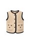 Girl's 3-Piece Set: Vest, Bodysuit, and Pants - 2
