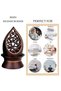 Bakhoor BoSidin Elegant Tear Drop Design Resin Incense Burner, Bakhoor Oud Holder with Metal Tray Ce - 4
