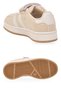 Beige Velcro Strap Unisex Children's Walking and Sports Shoes Sneaker Coop F - 5