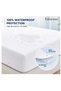 Fabienne Waterproof Mattress Protector Super King Size High Absorption Microfiber+TPU Pad Cover for - 4