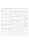 Toshionics 25pcs Clear Plastic Drawer Organizers, Featuring 4 Versatile Sizes for Bathroom, Vanity,