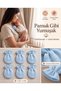 4 Layer Muslin Newborn Baby Gloves 3 Pairs 6 Pieces Ecru Cotton - 2
