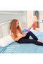 DUNISO Long Pillow, Sleeping Pillow, Round Body Pillow, 21 Cm x 122 Cm, Can Be Used As Sofa Backrest - 4