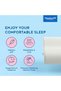 Comforto Wave White Memory Foam Pillow Ergonomic Cervical Neck Pillow for Side and Back Sleepers Ort - 3