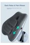 ESSENTIALS 360 Lumber Support Pillow for Office Chair Memory Foam Chair Cushion Back Support Chair t - 3