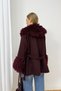 Fur Detailed Cashmere Coat 6-1607 - 8