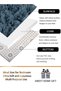 Garlo Area Rugs for Bedroom Living Room Fluffy Fur Rug for Kids Nursery Dorm Room Cozy Furry Rugs Pl - 3