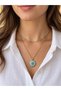 Marlowe Sun Figured Double Vintage Necklace Set Women's Turquoise - 3