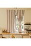 OHTEX HOME 2 pieces of 100% blackout curtains, easy to install with Velcro, no drilling required, su - 5