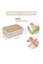 LIVVY Bento Box, Leakproof Lunch Box with 3 Compartments & Utensils, BPA-Free, Microwave Safe, Elega - 3