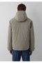 Hooded Inflatable Khaki Men's Jacket M0110833-70321 - 5