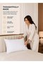 Hotel Linen Klub Deyarco Princess Press Pillow Microfibre Standard Polyester White 48 x 70cm - 2