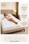 Hotel Linen Klub King Mattress Topper- 180x200+5cm -600GSM Extra Thick and Soft Fibersheet, Supersof - 3