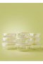 Noon East 9 Piece Borosilicate Glass Food Container Set - Airtight Lids - Lunch Box - Rectangle + Sq