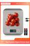 BASILKIT 5kg Precision Digital Kitchen Scale Rechargeable with USB Type-C Charging & Replaceable