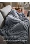 Hotel Linen Klub Single Micro Fleece Flannel Blanket - 260 GSM, Super Plush and Comfy Throw Blanket, - 3