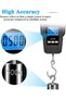 MOMENT Digital Hanging Luggage Weight Scale, 50kg/110lb Portable Battery Operated Weighing Scale wit - 3