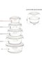 Borosil Klip-N-Store Round Glass Storage Container, 240 ml – Airtight & Leakproof Borosilicate Food - 2
