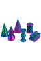 Beni Fidget Toys for Adults, 6 Pack 3D Printed Spiral, Cone & Pyramid Passthrough Desk Toys, Sensory Fidget Brain Teaser, Optical Illusion Office Gadget Gift for Men Women, Modern Desk Decore Toy - 8