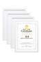 FASHION HOME 4 Packs A4 Display Picture Wall Hanging Photo Certificate Wooden Frame