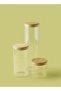 Noon East 10 Piece Glass Food Storage Container Set - Airtight Bamboo Lids - Food Storage Box -Kitch - 3