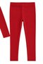 Girls' and Boys' Soft Viscose Fabric Flexible Red Pajama Set - 5