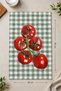 Tomatoes Cotton Kitchen Towel 35X50 cm Digital Printed Drying Cloth - 4